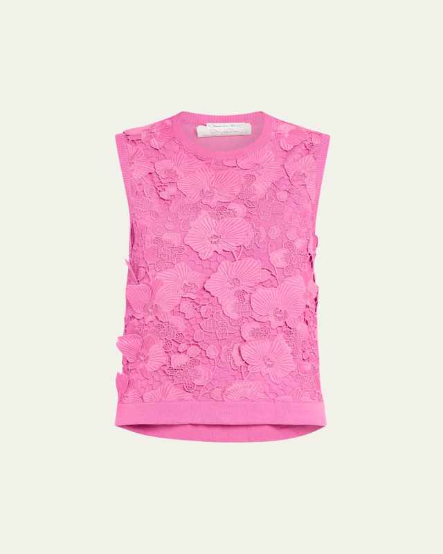 Orchid Guipure Inset Tank